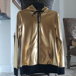 Metallica Gold hooded Women's Jacket